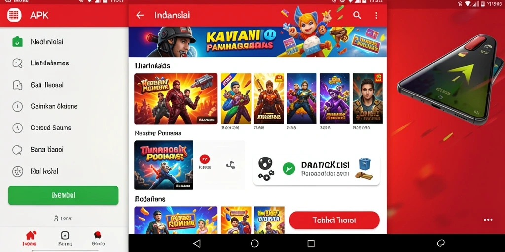 Tampilan awal game yang memukau.
