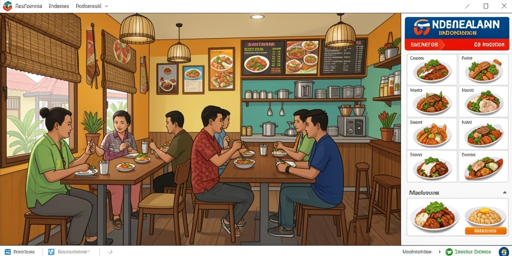 Tampilan awal yang menarik dan mudah dinavigasi.