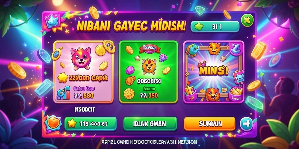 Tampilan antarmuka yang modern dan menarik.